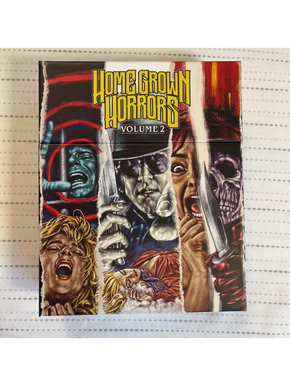 HOMEGROWN HORRORS VOL. 2 Blu-ray Vinegar Syndrome LIMITED 3-DISC BOX SET